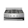 Voir la diapositive 4 : Fagor Cuisinière gaz 74l 4 feux silver - FACG2002S