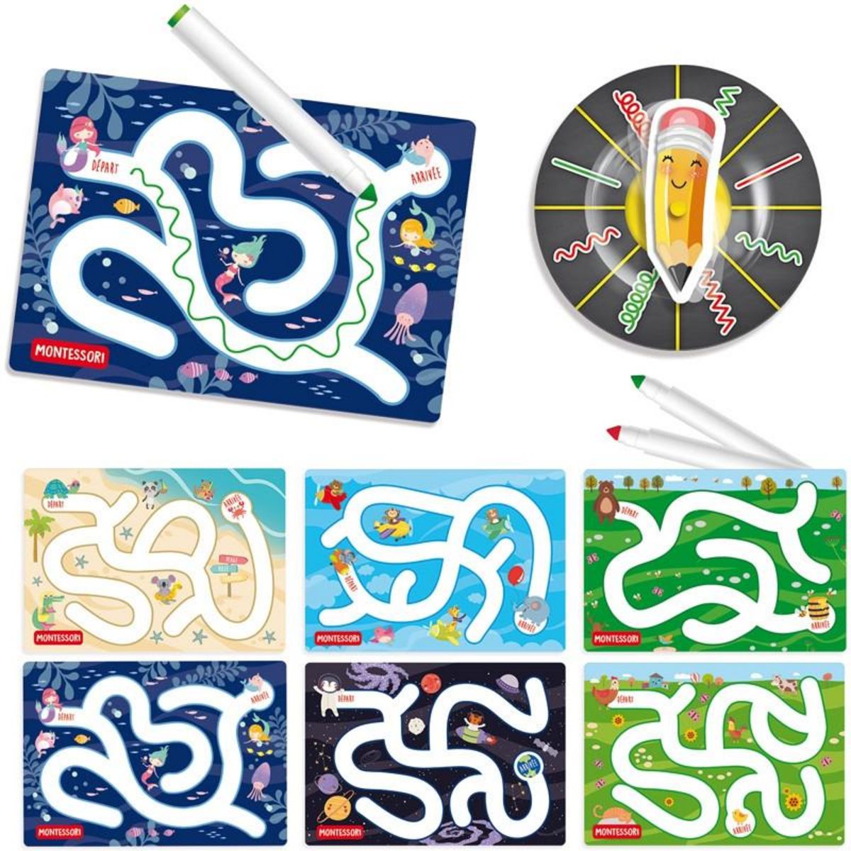 LISCIANI GIOCHI MONTESSORI JOYEUX LABYRINTH LISCIANI GIOCHI LIGFR76758