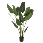 Paris Prix Plante Artificielle en Pot  Strelitzia  189cm Vert
