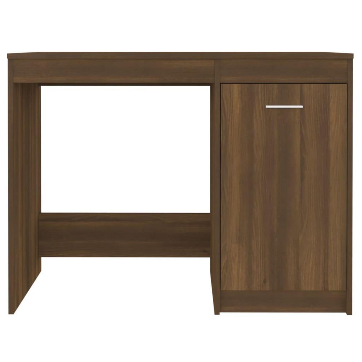 VIDAXL Bureau Chene marron 100x50x76 cm Bois d'ingenierie