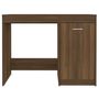 Voir la diapositive 4 : VIDAXL Bureau Chene marron 100x50x76 cm Bois d'ingenierie