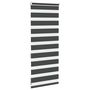 Voir la diapositive 4 : VIDAXL Store zebre noir 65x100 cm largeur du tissu 60,9 cm polyester