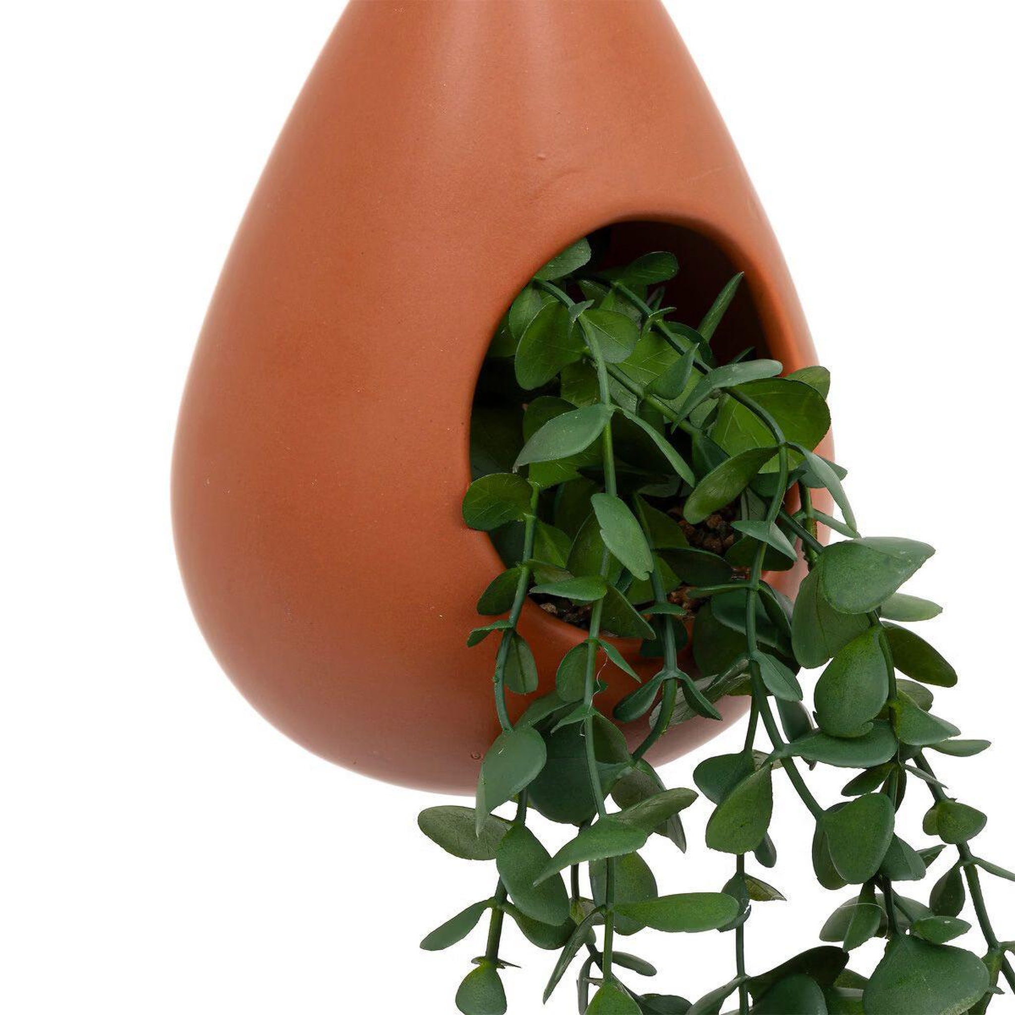 Voir la diapositive 2 : ATMOSPHERA Plante artificielle suspendue  be vintage  60cm marron