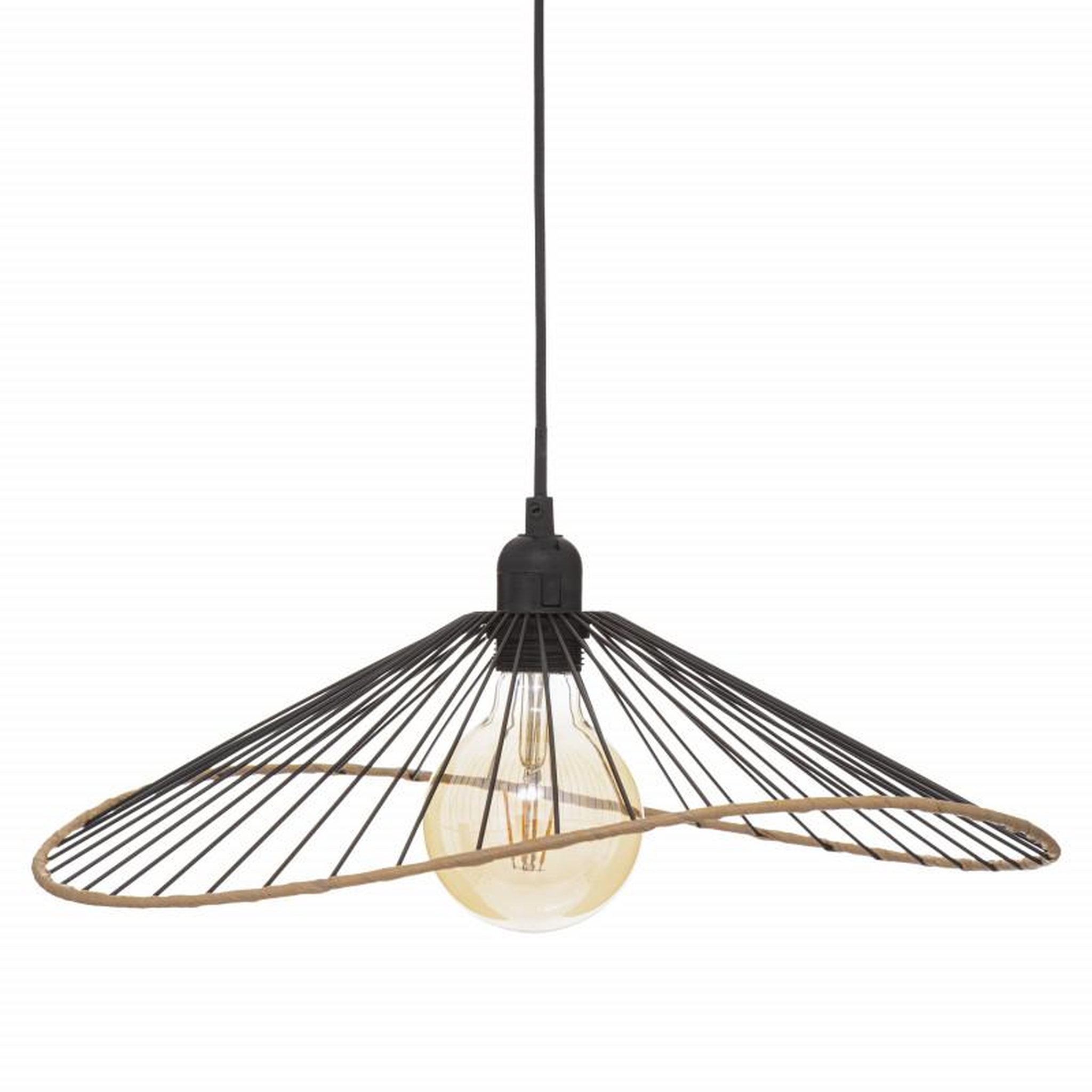 ATMOSPHERA Suspension filaire  Alara  métal filaire Diamètre 45 cm Atmosphera - Noir -