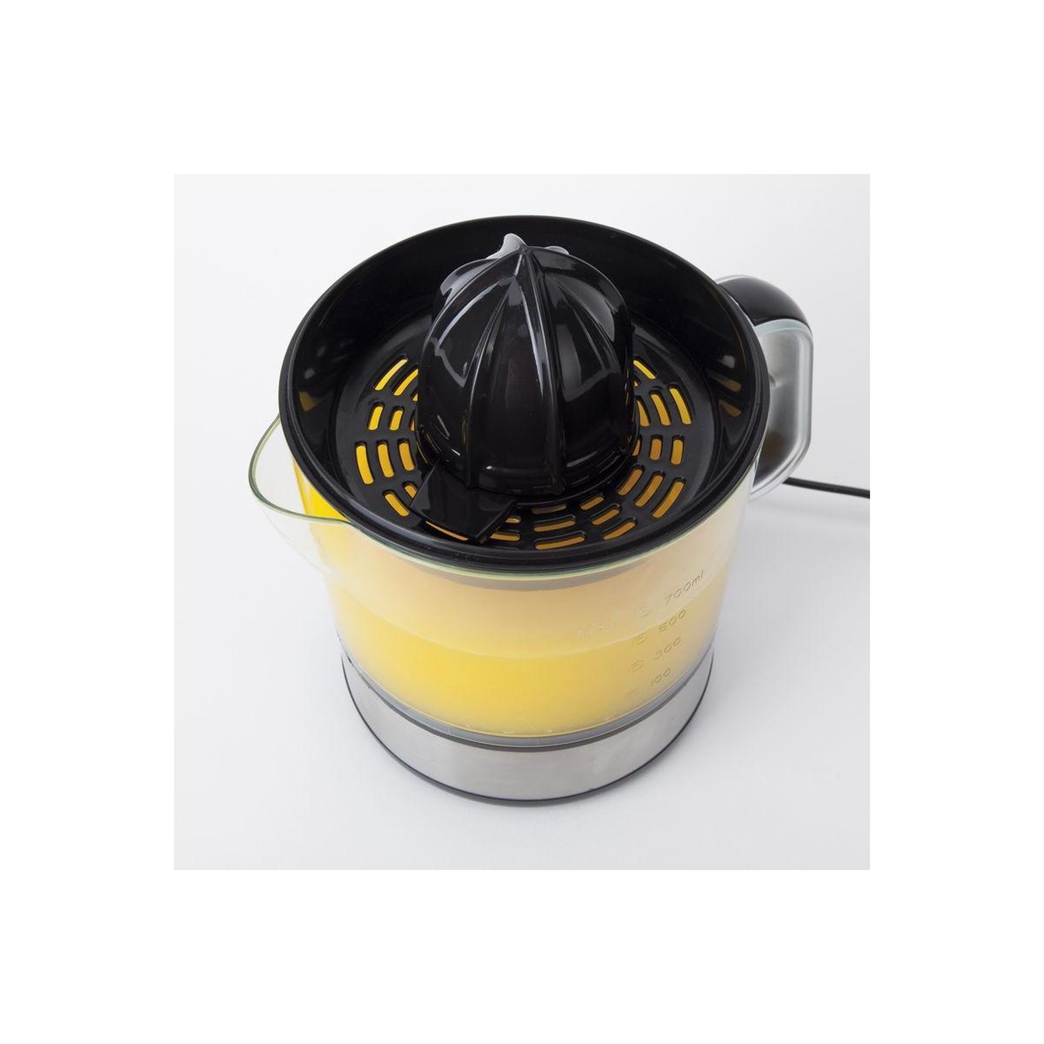 Voir la diapositive 3 : JATA JATA EX421 Centrifugeuse Presse-agrumes 40 W Noir, Acier inoxydable, Transparent
