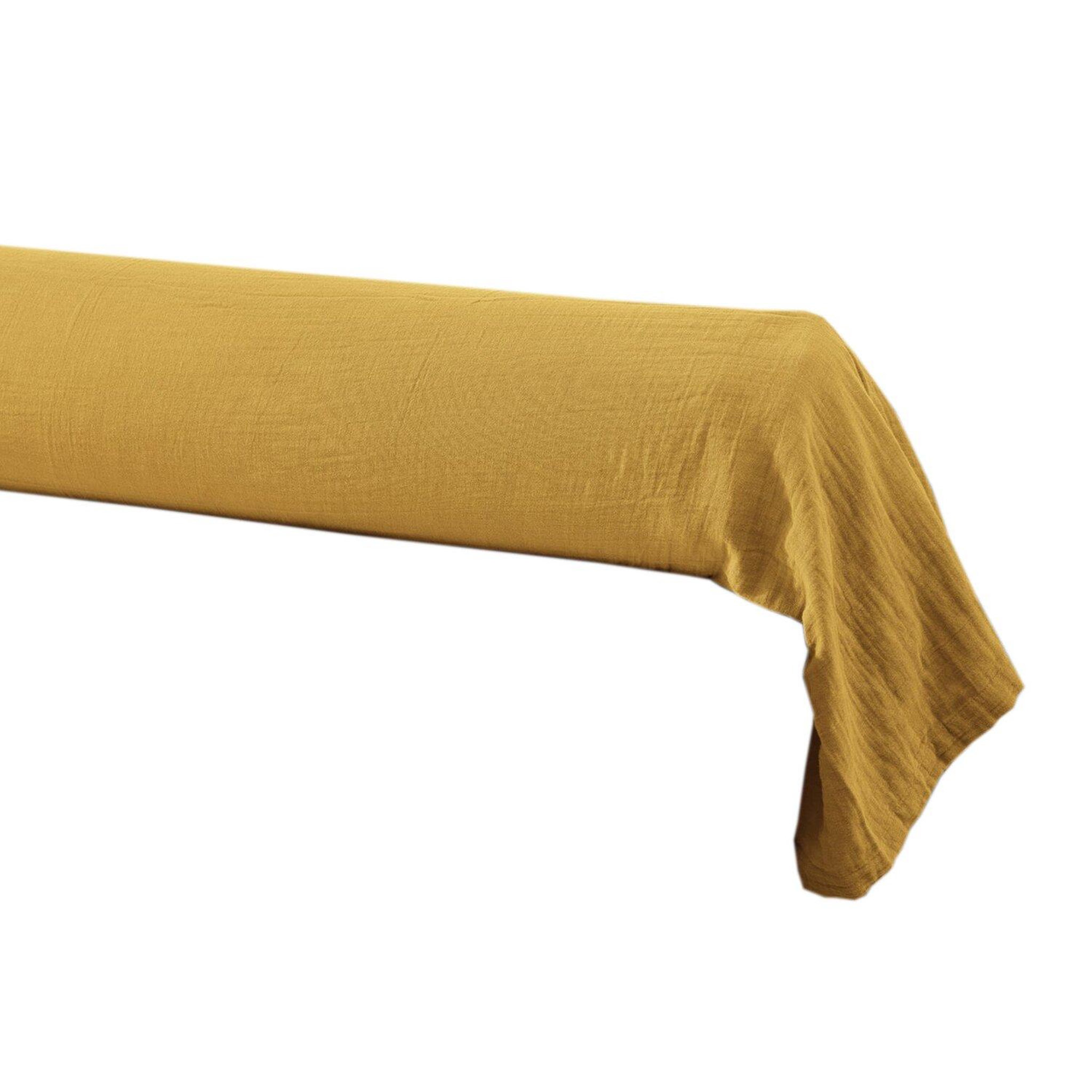 Voir la diapositive 1 : Home collection Taie de traversin 100% gaze de coton
