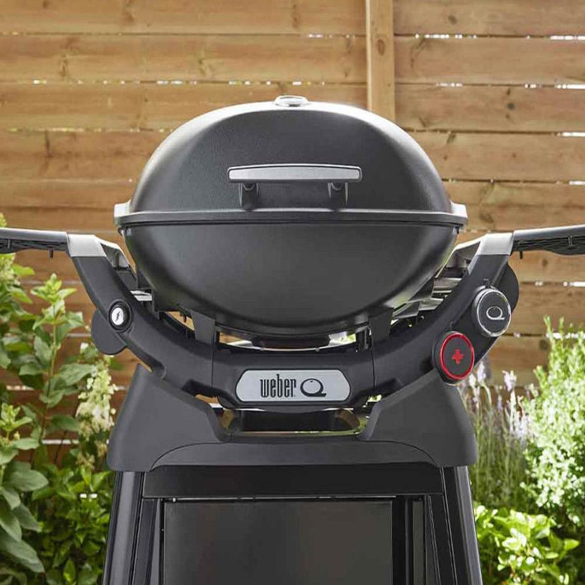 Voir la diapositive 6 : Weber Barbecue gaz q 2800n black, sur chariot, 2 brûleurs, surface de cuisson 51x41 cm