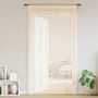 Voir la diapositive 2 : VIDAXL Rideau en fils 2 pcs 100 x 250 cm Creme