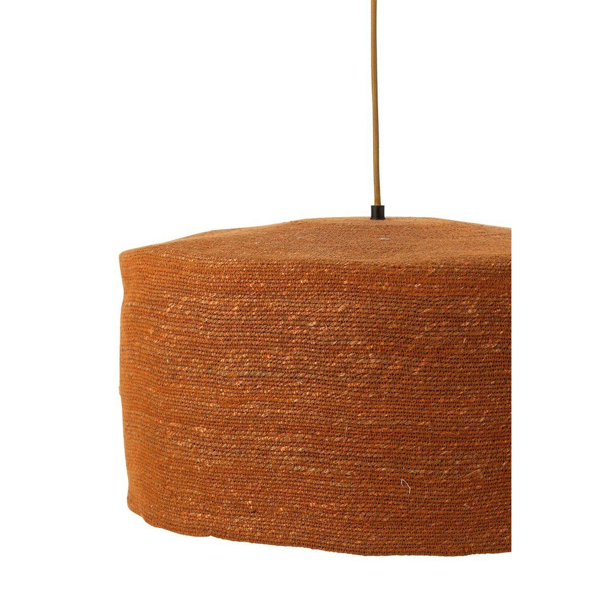 Voir la diapositive 3 : J-LINE Lot de 3 lampes suspension  moonj  50cm rouille