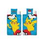 Voir la diapositive 1 : Pokemon Parure de lit - POKEMON - Pikachu III - Microfibre - 1 housse de couette 140 x 200 cm + 1 taie 63 x 63 cm