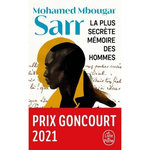 LA PLUS SECRETE MEMOIRE DES HOMMES, Mbougar Sarr Mohamed