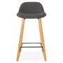 Voir la diapositive 2 : Paris Prix Tabouret de Bar  Talik  86cm Gris Foncé & Naturel