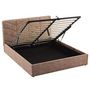 Voir la diapositive 3 : BEST MOBILIER Peonis - lit coffre - 160x200 cm - en velours - sommier inclus