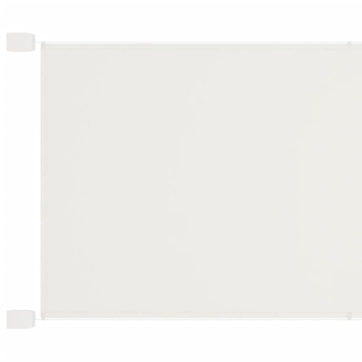 VIDAXL Auvent vertical Blanc 100x800 cm Tissu oxford