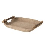 Paris Prix Plateau de Service  Papier Mâché  30cm Naturel