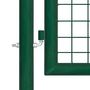 Voir la diapositive 5 : VIDAXL Portillon Acier 350x100 cm Vert