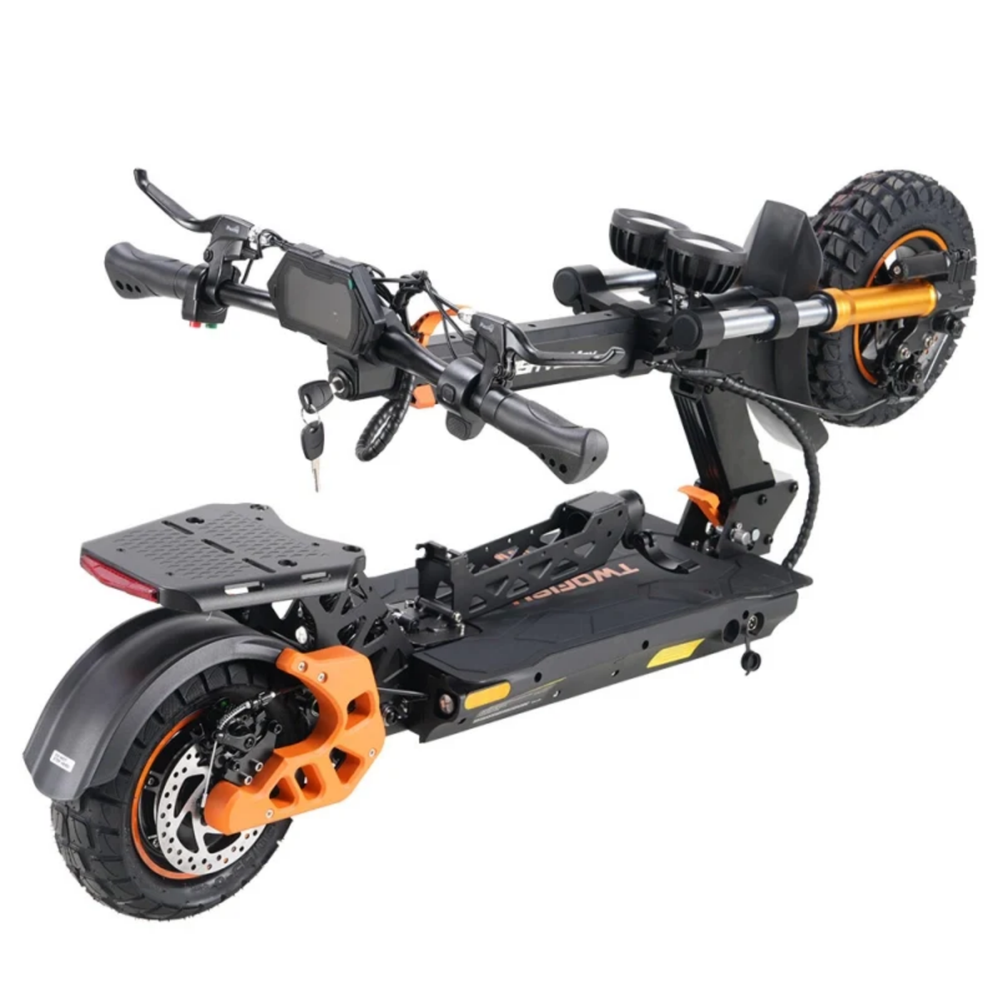 Voir la diapositive 2 : TWOFISH Trottinette électrique TWOFISH V5 MAX, avec siège, batterie 48 V 18 Ah