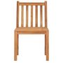 Voir la diapositive 5 : VIDAXL Ensemble a manger de jardin 7 pcs Bois de teck solide