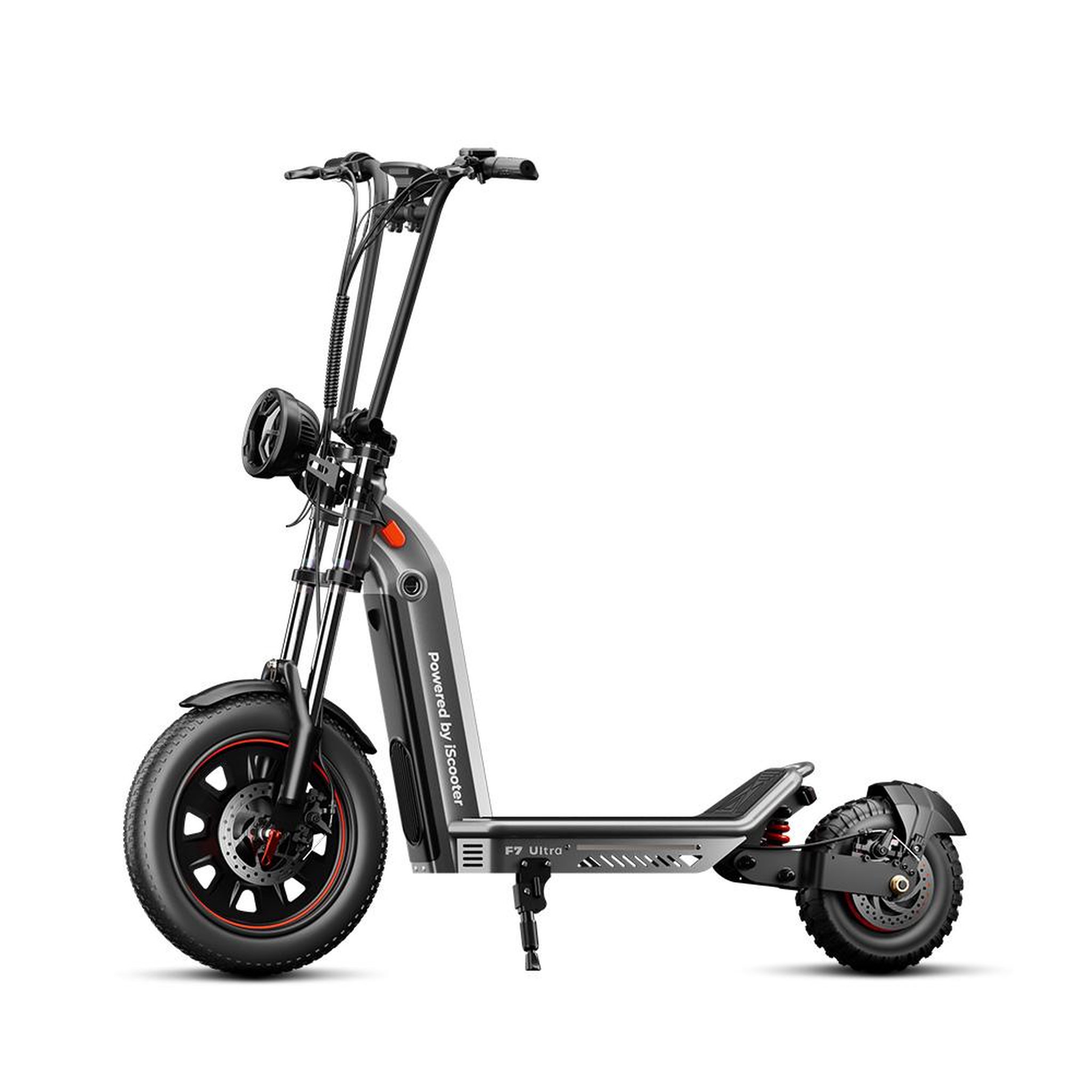 ISCOOTER Trottinette électrique tout-terrain iscooter f7ultra, 1040wh, double suspension, gris