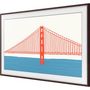 Voir la diapositive 3 : Samsung Cadre The Frame 75'' Noyer