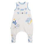 Petit Béguin Turbulette d'été avec pieds retroussables Biscarosse. Coloris disponibles : Beige