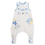 Petit Béguin Turbulette d'été avec pieds retroussables Biscarosse. Coloris disponibles : Beige