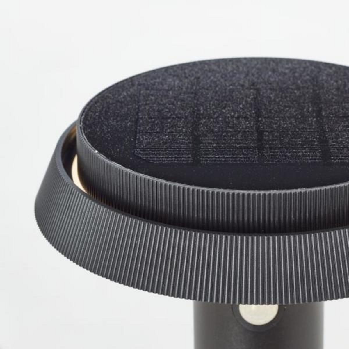 BRILLIANT Lampe Borne extérieure Led - BRILLIANT - ALVERO - LED et solaire - Détecteur de mouvement - 4 Watts