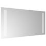 Voir la diapositive 4 : VIDAXL Miroir de salle de bain a LED 40x20 cm