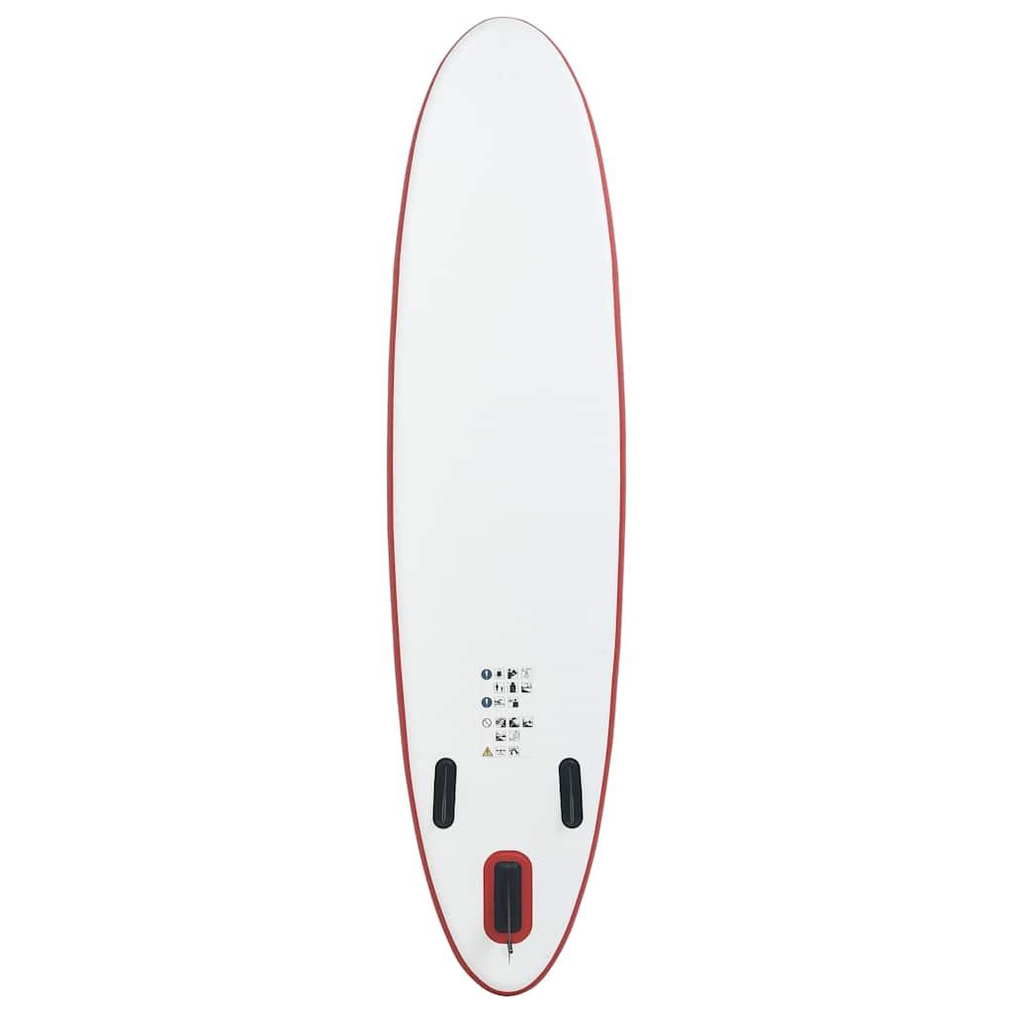 Voir la diapositive 4 : VIDAXL Ensemble de planches SUP gonflables rouge et blanc