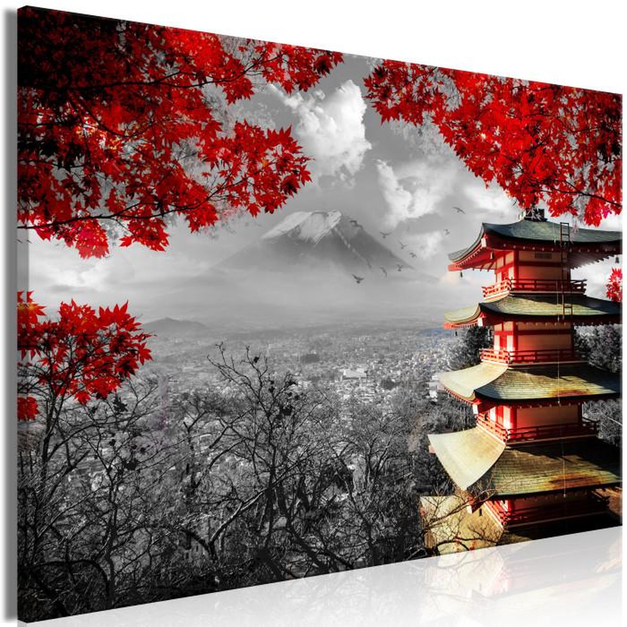Paris Prix Tableau Imprimé  Japanese Adventure Wide. Coloris disponibles : Multicolore