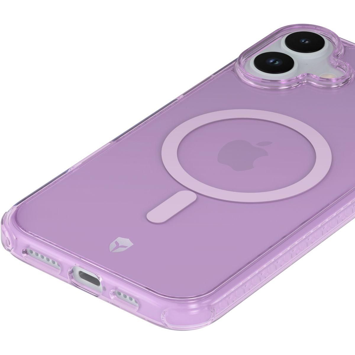 FORCE CASE Coque iPhone 16 Plus Air Frost MagSafe Violet