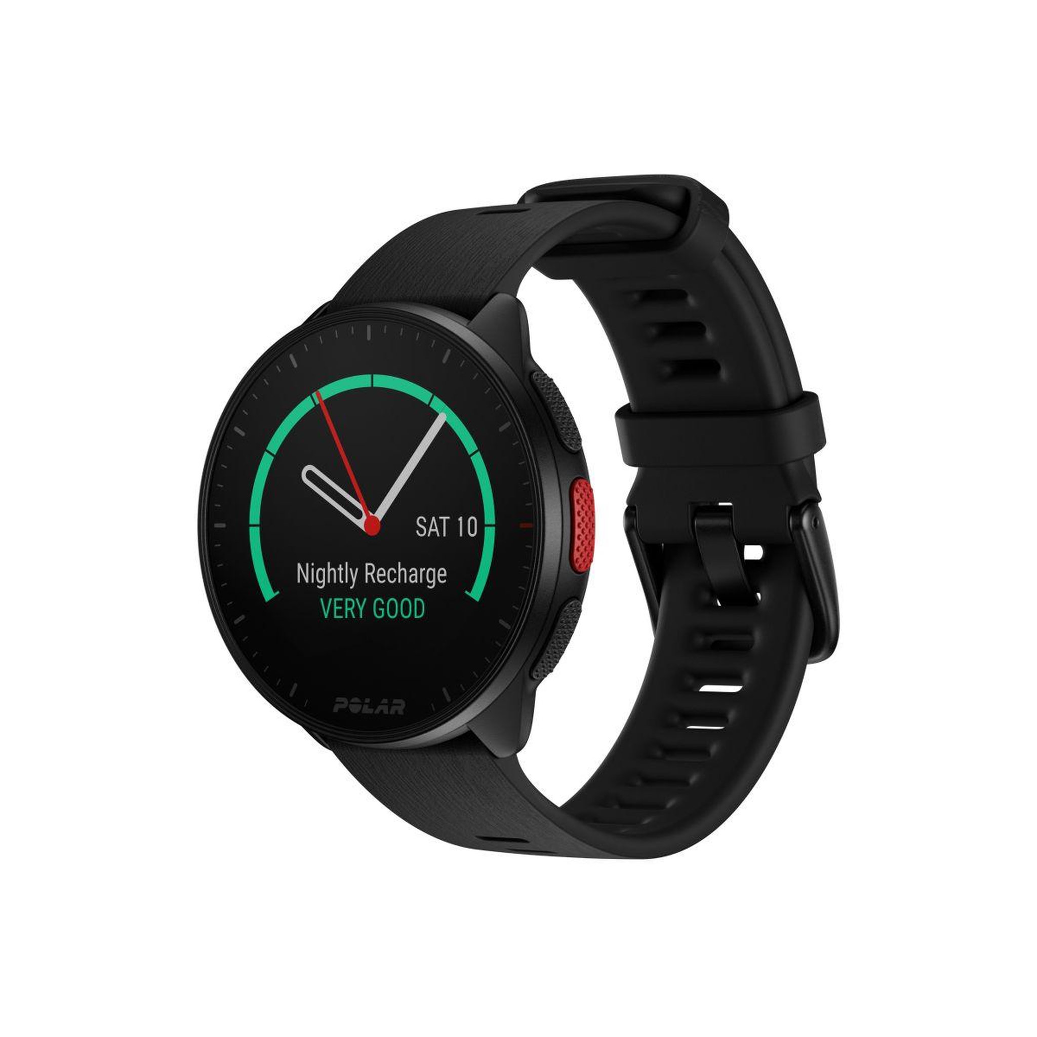 POLAR Montre sport Pacer Night Black S-L