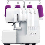 VIOLA VIOLA T12 Surjeteuse avec Différentiel, Enfilage Simplifié, Machine à Coudre