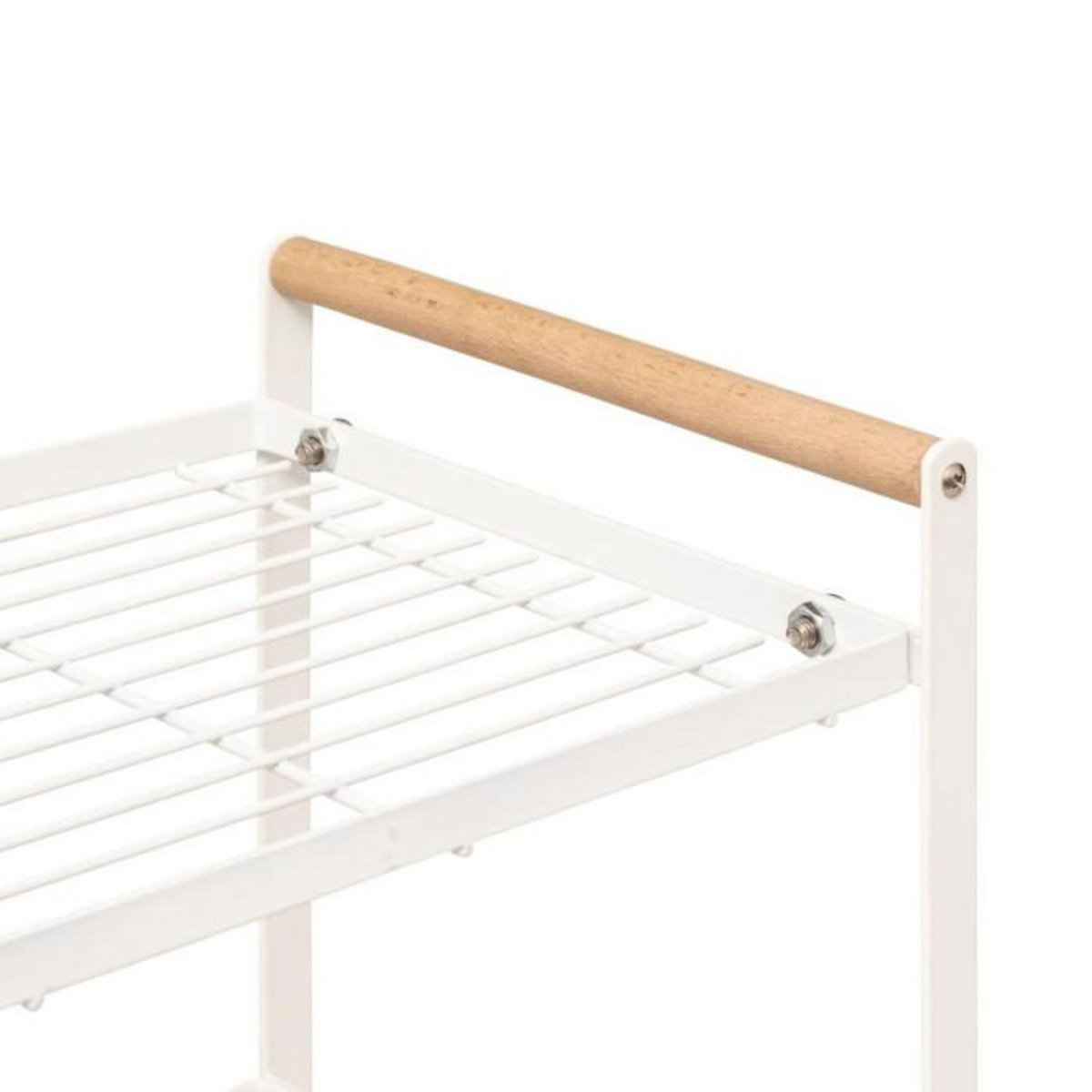 FIVE Étagère de Cuisine 2 Niveaux  Balm  42cm Blanc