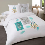 Dourev Housse de couette 240x220 NAVAJO + 2 taies 100% coton