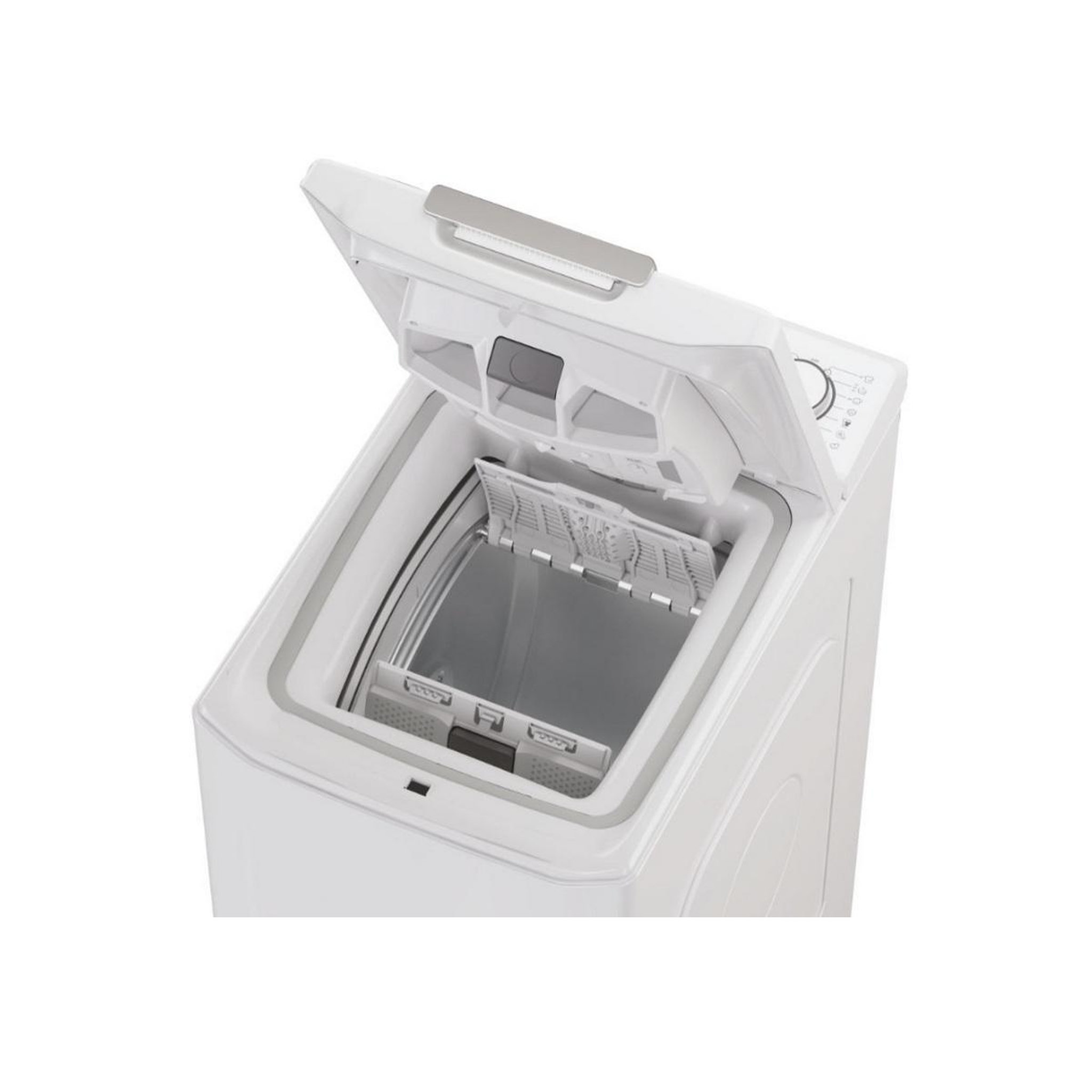 Voir la diapositive 5 : Candy Lave-linge top 8.5kg 1200 tours/min blanc - tcas2854tm4-s