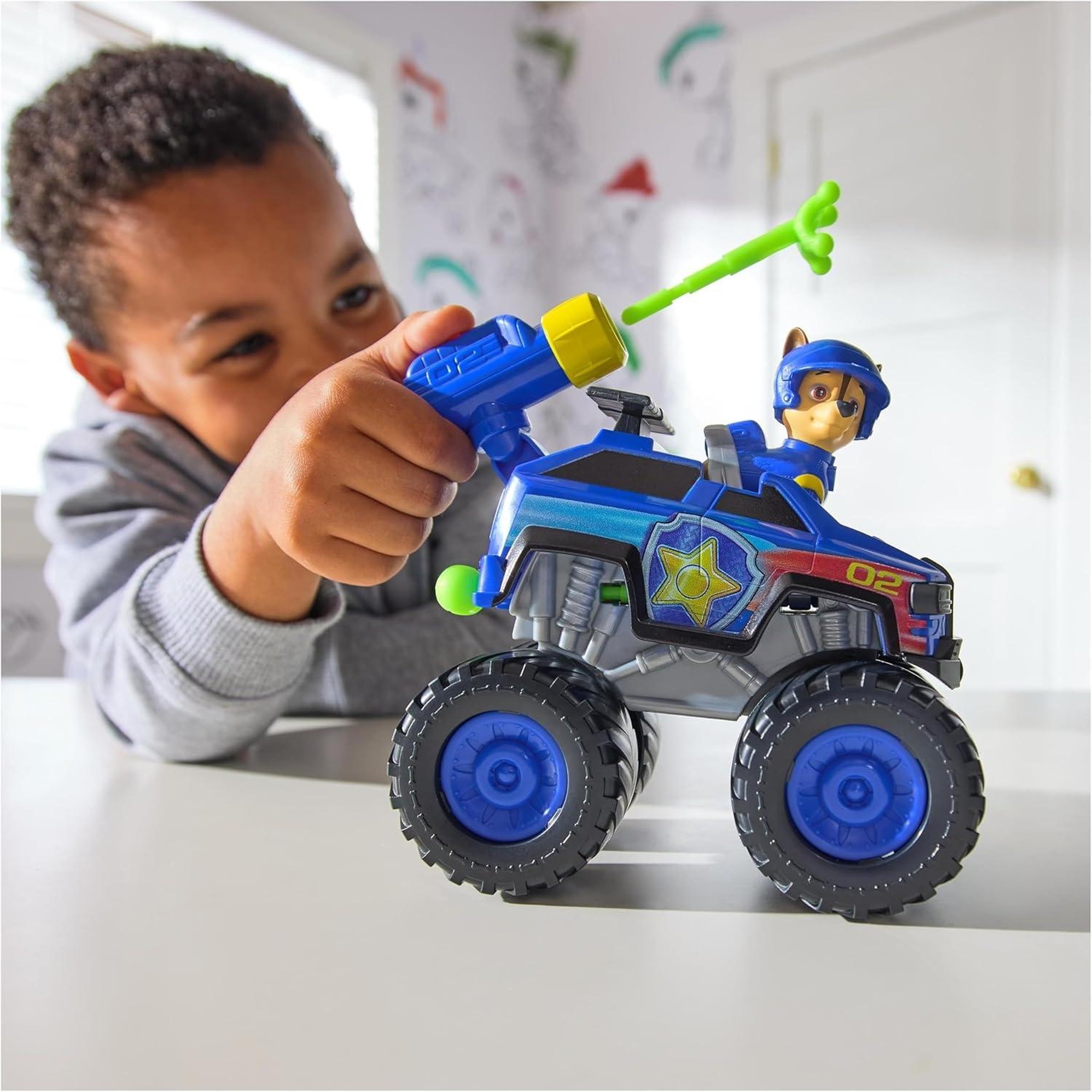Voir la diapositive 6 : SPIN MASTER Paw patrol rescue wheels chase's cruiser