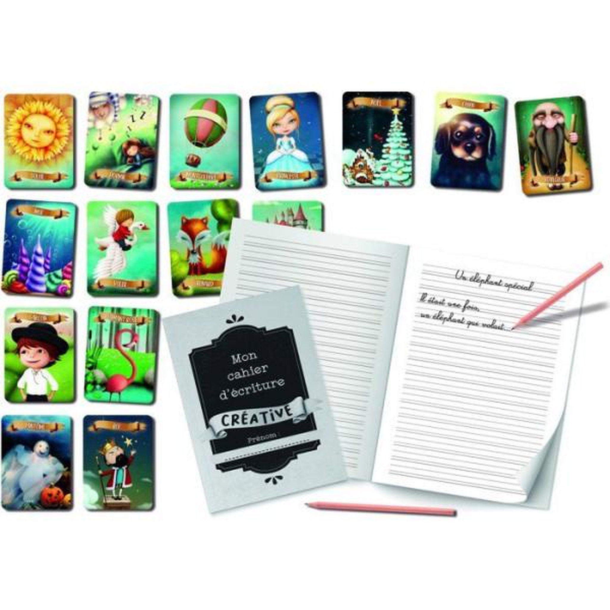 Voir la diapositive 3 : LISCIANI GIOCHI Life Skills Écriture Créative et Storytelling - Coffret éducatif - LISCIANI - Créativité et expression écrite