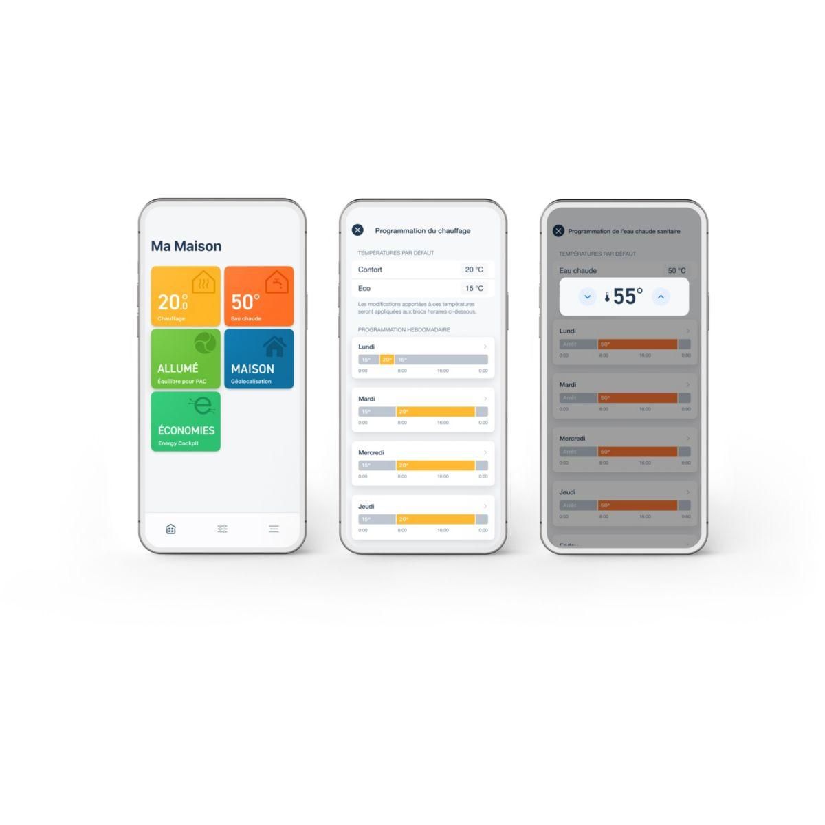 Tado Thermostat connecté Kit X sans fil et optimiseur de PAC
