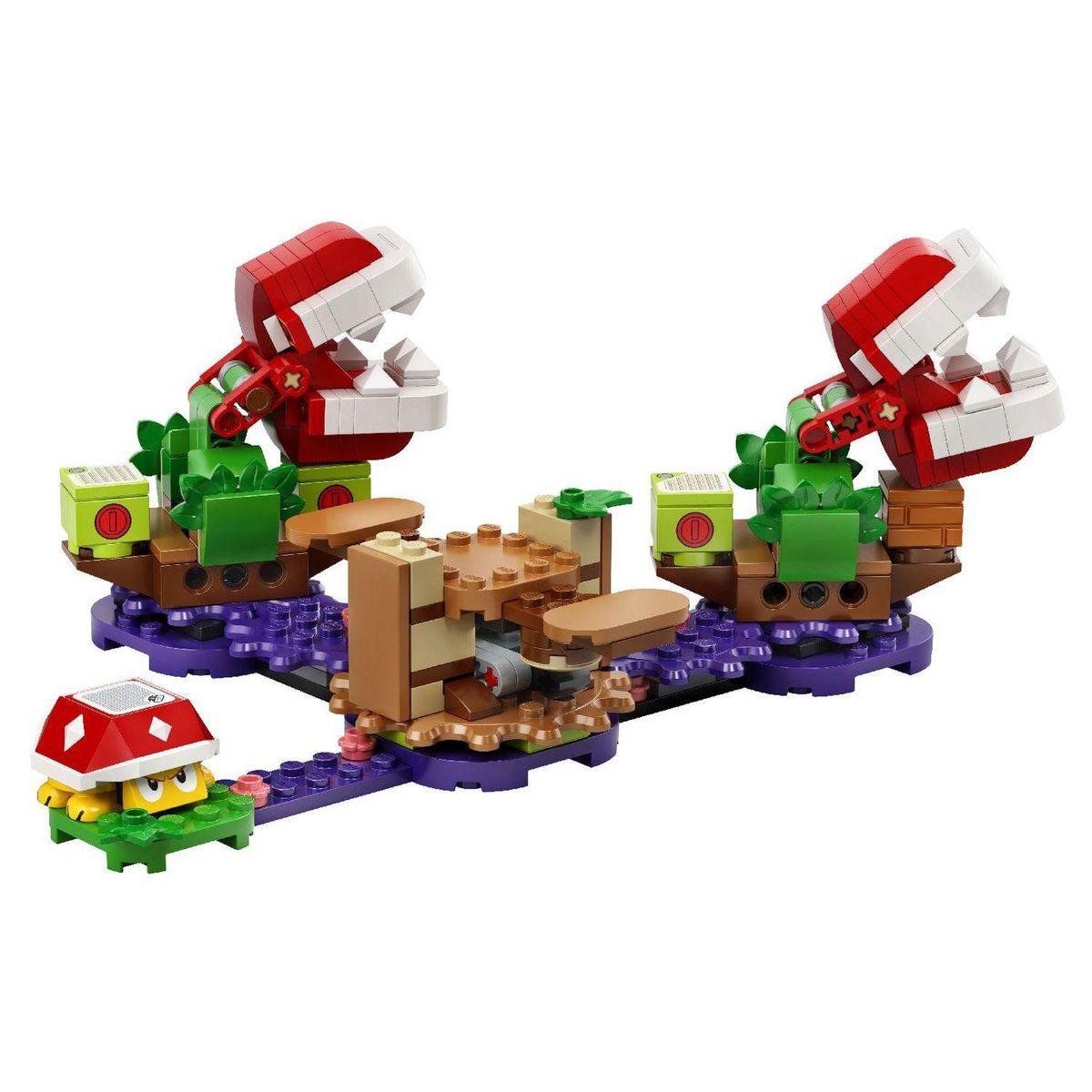 LEGO Super Mario 71382 Ensemble d'extension Le défi de la Plante Piranha