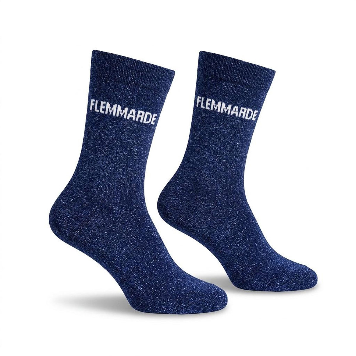 OZABI Chaussettes Femme Lurex Message Humoristique