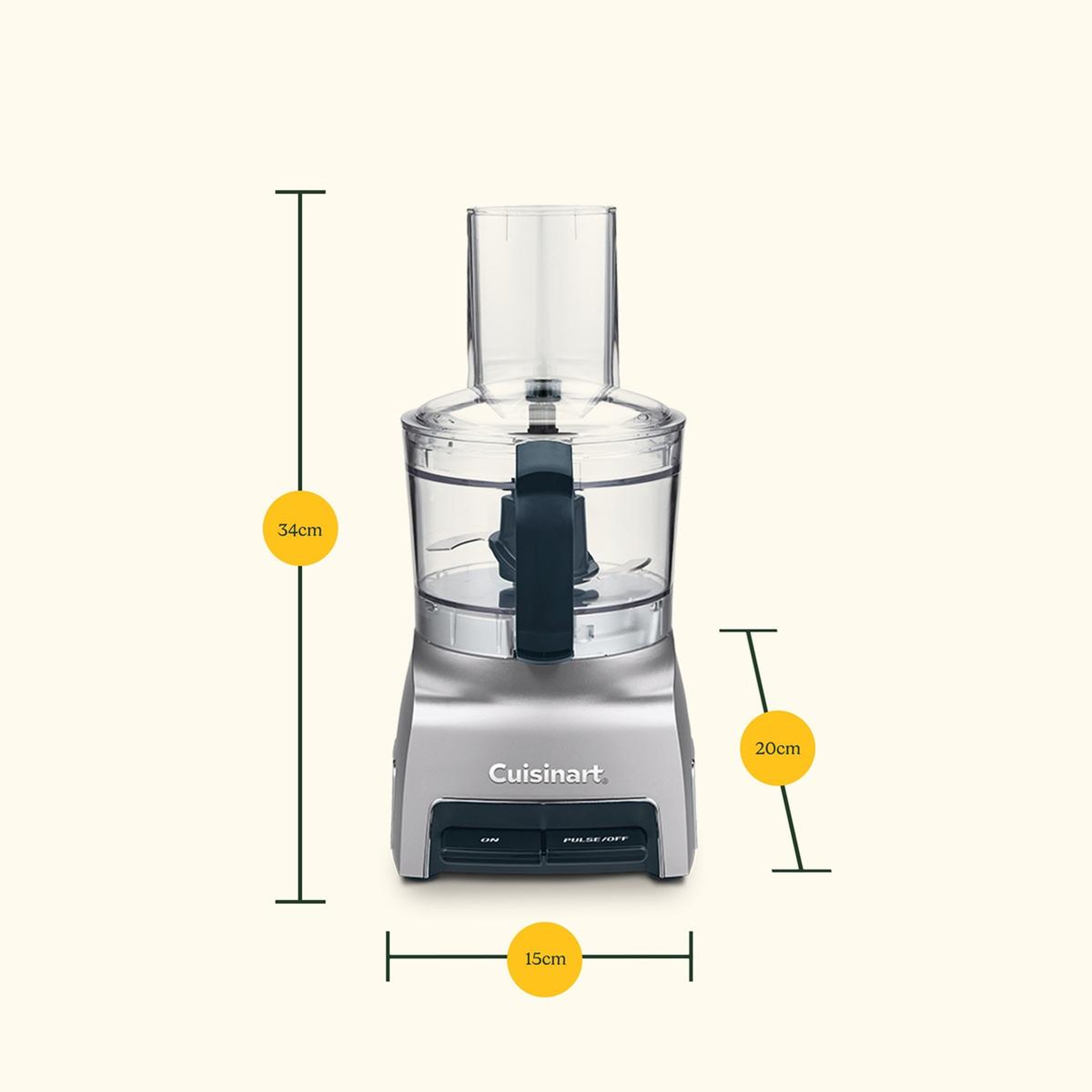 Voir la diapositive 2 : Cuisinart Robot multifonctions 1.1l 300w - FP5E
