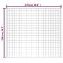 Voir la diapositive 6 : VIDAXL Couverture lestee Gris 200x225 cm 9 kg Tissu