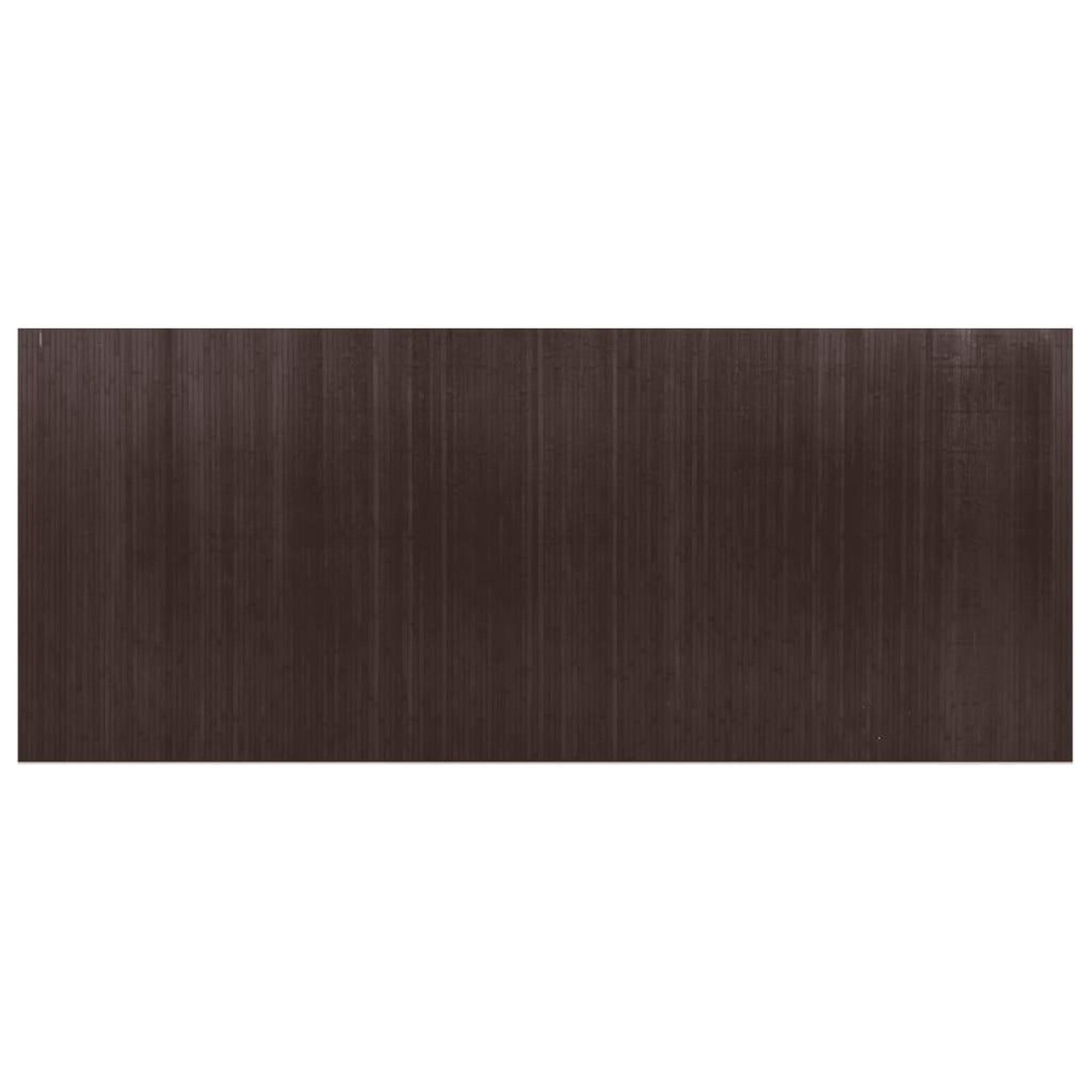 Voir la diapositive 3 : VIDAXL Cloison de separation marron fonce 165x400 cm bambou