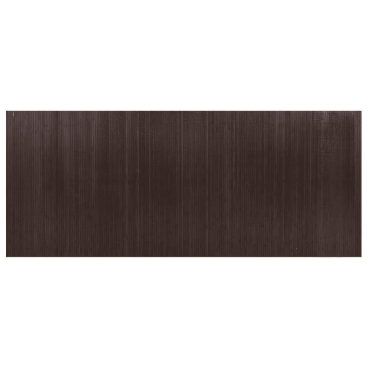 VIDAXL Cloison de separation marron fonce 165x400 cm bambou