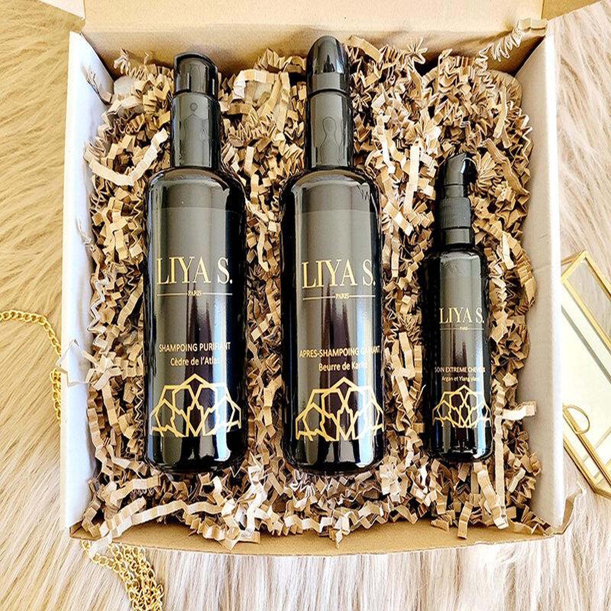 Voir la diapositive 2 : Smartbox Coffret de 3 produits bio haut de gamme pour cheveux gras - Coffret Cadeau Bien-être