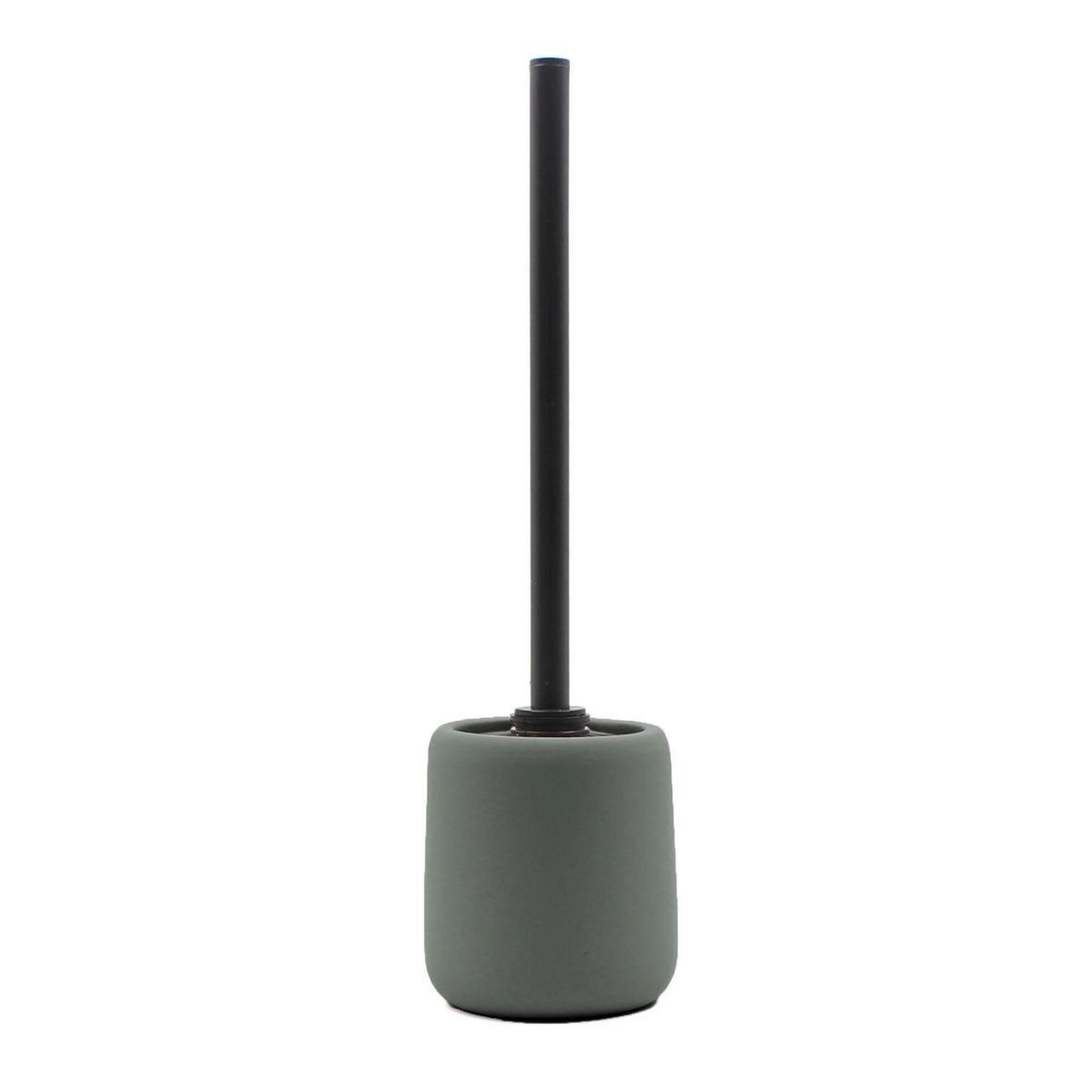 Douceur d'Intérieur Brosse wc en céramique  ceralia  38cm anthracite