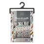 Voir la diapositive 6 : Douceur d'Intérieur Housse de couette 240x220 + 2 taies imprimées feuillages