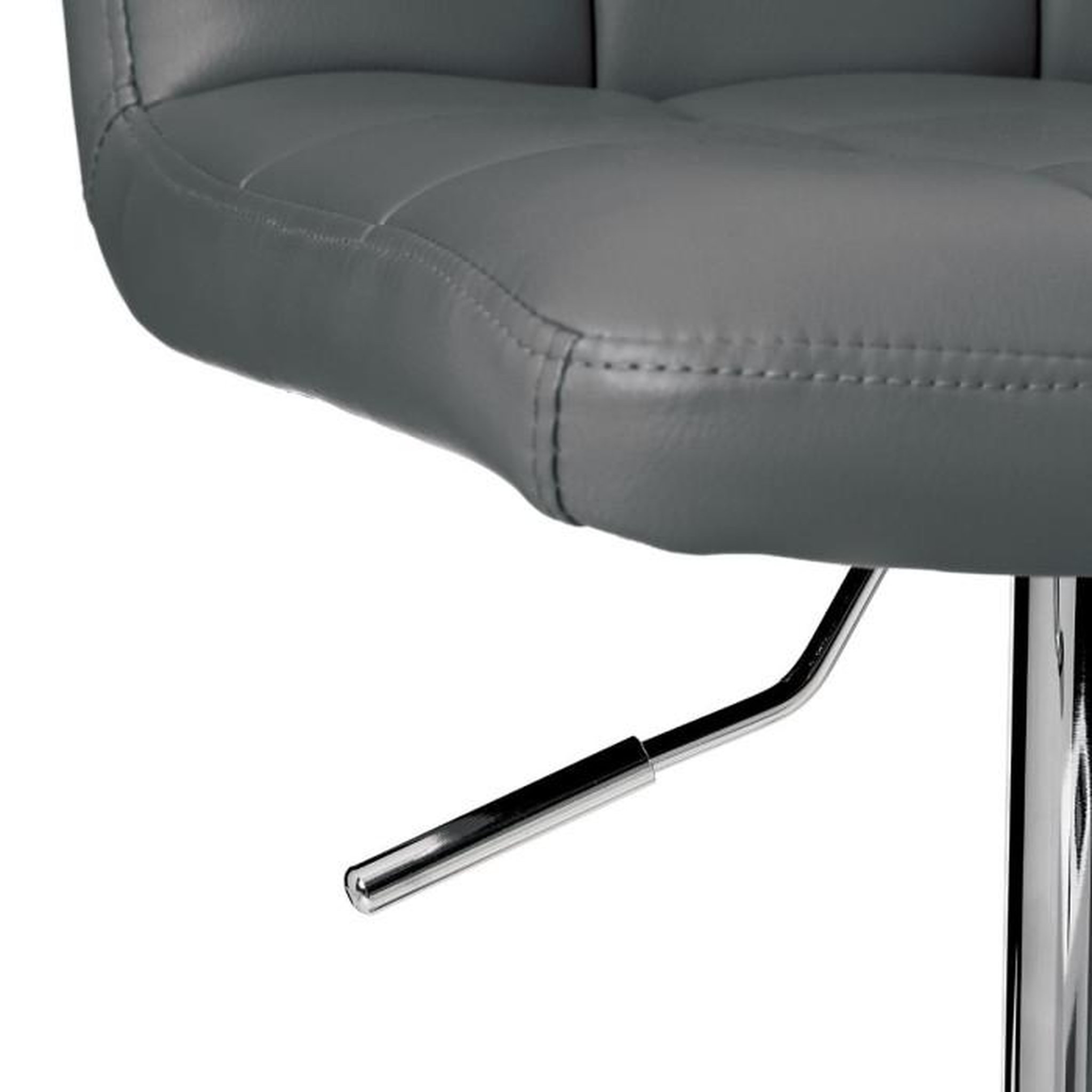 Voir la diapositive 5 : ATMOSPHERA Lot de 2 Tabourets de Bar  Delek  89cm Gris