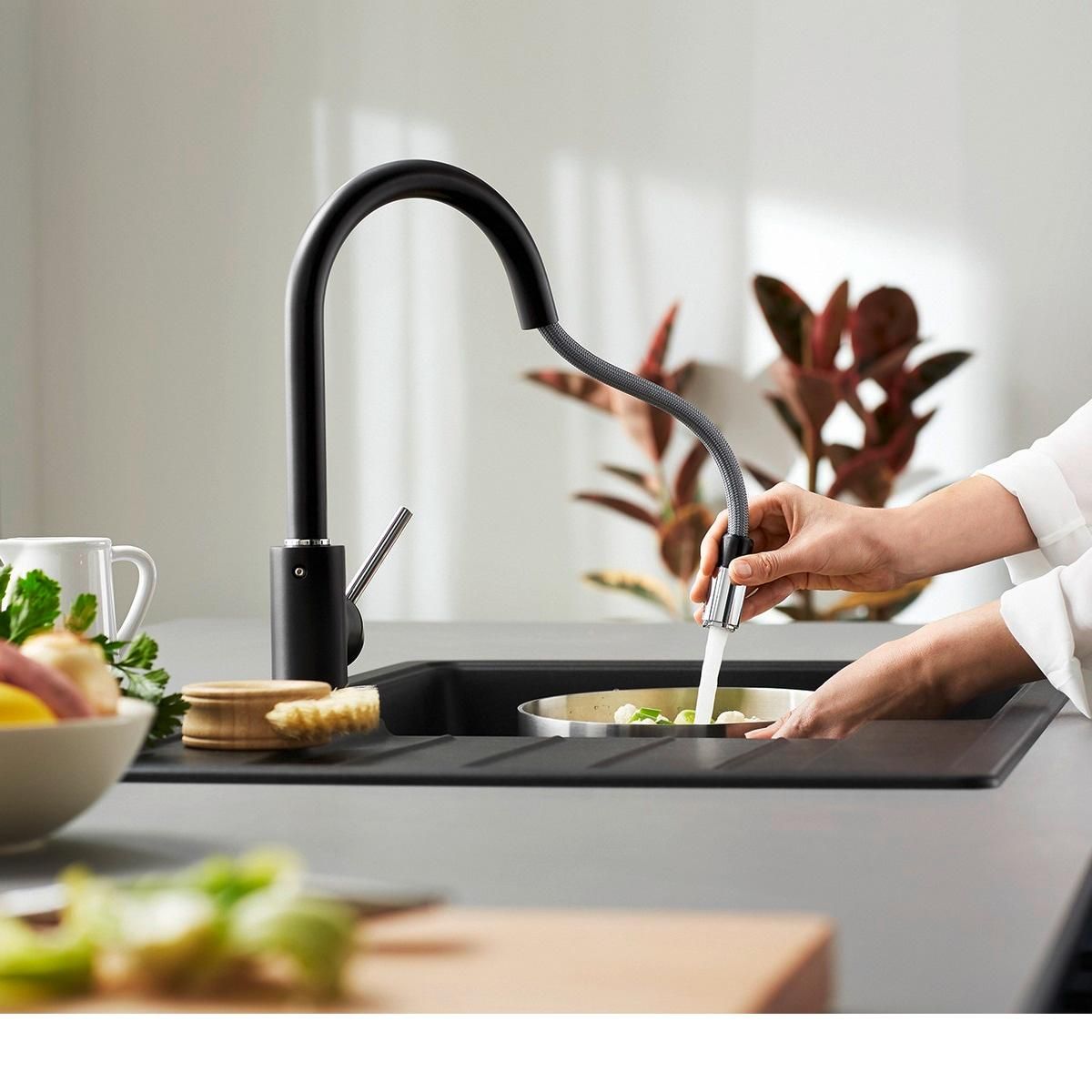 Blanco Mitigeur évier avec douchette anthracite - 521455